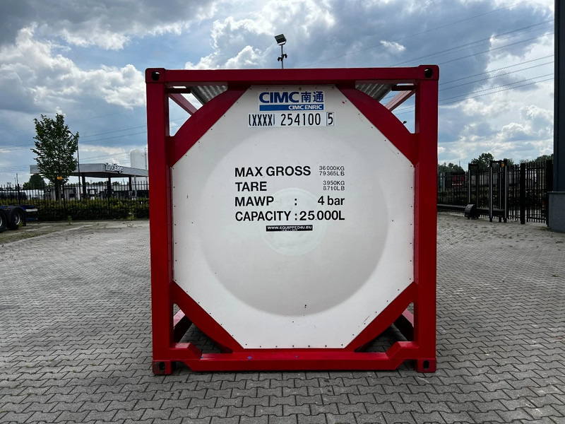CIMC 20FT ISO, 25.010L/1-COMP/3 BAFFELS/4 shutters, ADR valid until 01/2027 - Storage tank: picture 5 CIMC 20FT ISO, 25.010L/1-COMP/3 BAFFELS/4 shutters, ADR valid until 01/2027 - Storage tank: picture 5