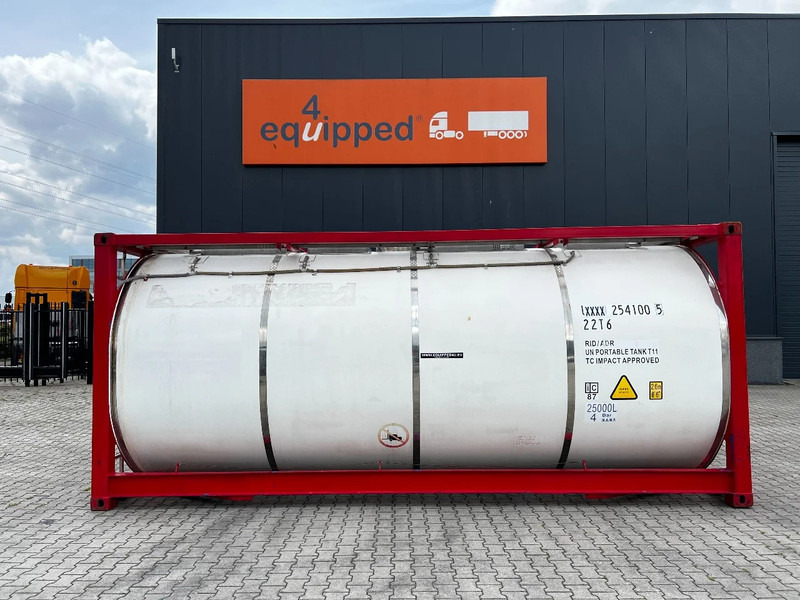 CIMC 20FT ISO, 25.010L/1-COMP/3 BAFFELS/4 shutters, ADR valid until 01/2027 - Storage tank: picture 2 CIMC 20FT ISO, 25.010L/1-COMP/3 BAFFELS/4 shutters, ADR valid until 01/2027 - Storage tank: picture 2