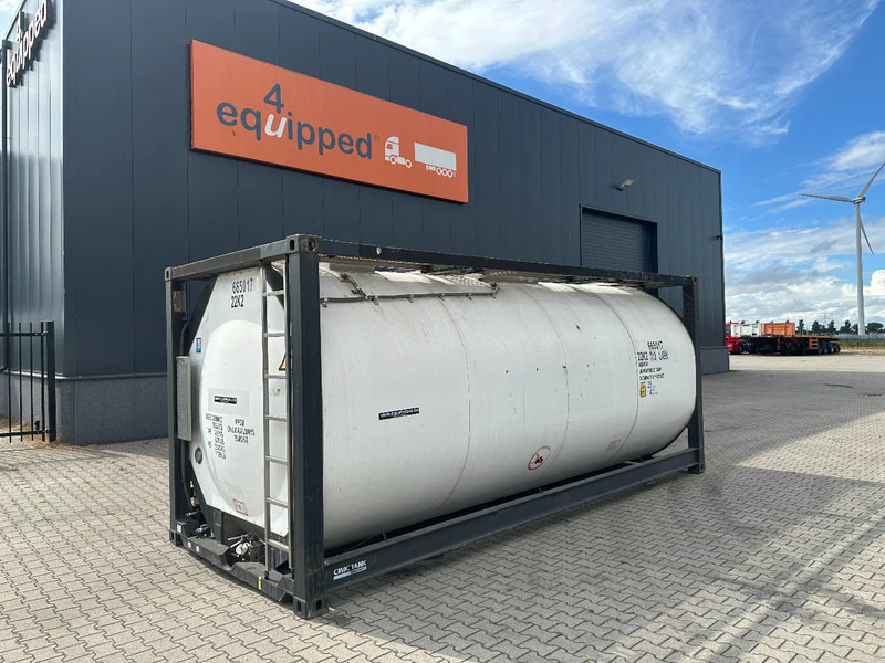 CIMC 20FT ISO / 25.020L-1-COMP. / L4BN / UN Portable / T11 / test: 10-2027 - Tank container: picture 1 CIMC 20FT ISO / 25.020L-1-COMP. / L4BN / UN Portable / T11 / test: 10-2027 - Tank container: picture 1
