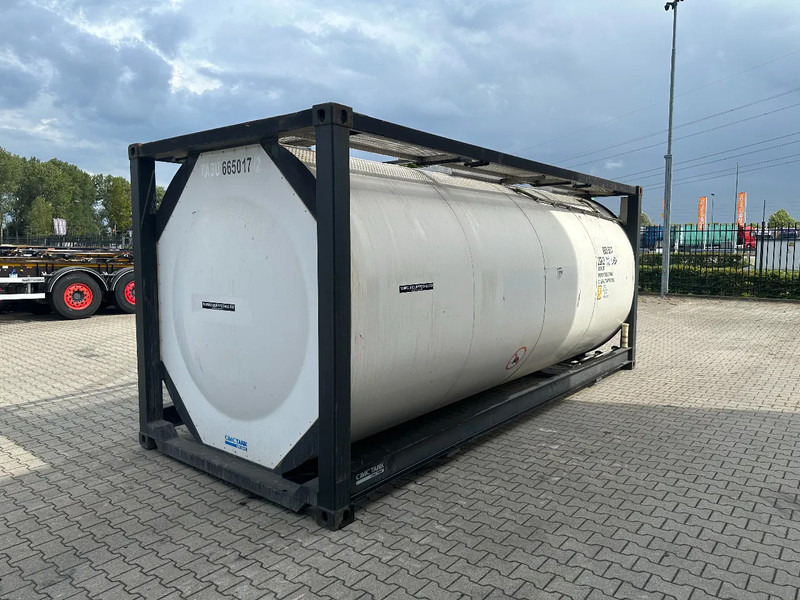 CIMC 20FT ISO / 25.020L-1-COMP. / L4BN / UN Portable / T11 / test: 10-2027 - Tank container: picture 4 CIMC 20FT ISO / 25.020L-1-COMP. / L4BN / UN Portable / T11 / test: 10-2027 - Tank container: picture 4