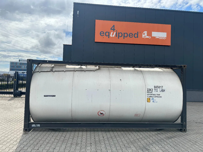 CIMC 20FT ISO / 25.020L-1-COMP. / L4BN / UN Portable / T11 / test: 10-2027 - Tank container: picture 2 CIMC 20FT ISO / 25.020L-1-COMP. / L4BN / UN Portable / T11 / test: 10-2027 - Tank container: picture 2