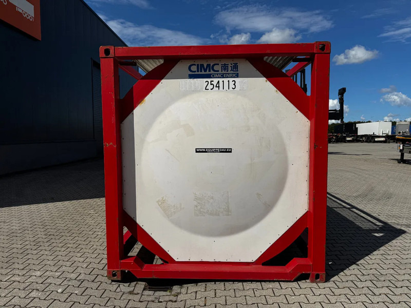 CIMC 20FT ISO, 25.050L / 1-COMP / 3 BAFFELS / T12 / 22K2 / 4 manholes / ADR valid until 11/2026 - Tank container: picture 5 CIMC 20FT ISO, 25.050L / 1-COMP / 3 BAFFELS / T12 / 22K2 / 4 manholes / ADR valid until 11/2026 - Tank container: picture 5