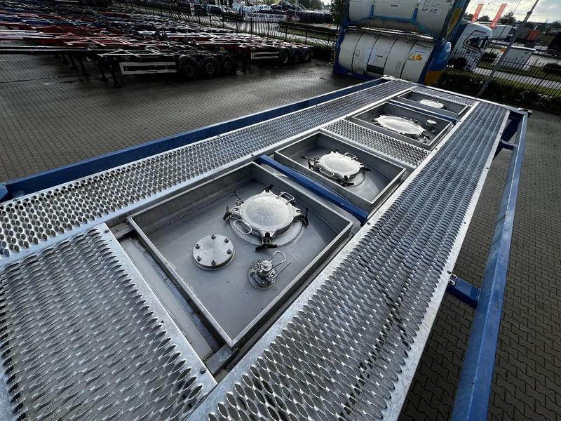 Storage tank for transportation of chemicals CIMC 20FT ISO, 25.070L/1-COMP/3 BAFFELS/4 manholes, ADR valid until 01/2027: picture 8