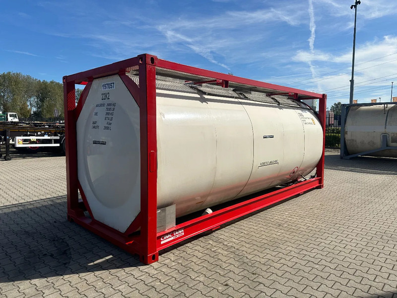 CIMC 20FT ISO, 25.080L / 1-COMP / 3 BAFFELS / 4 covers, 5Y valid until 12/2026 - Tank container: picture 5 CIMC 20FT ISO, 25.080L / 1-COMP / 3 BAFFELS / 4 covers, 5Y valid until 12/2026 - Tank container: picture 5