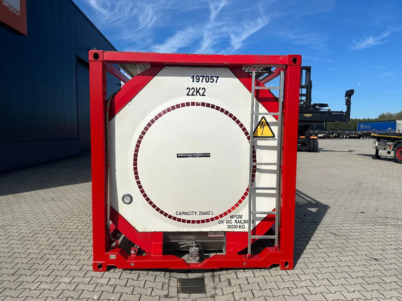 CIMC 20FT ISO, 25.080L / 1-COMP / 3 BAFFELS / 4 covers, 5Y valid until 12/2026 - Tank container: picture 3 CIMC 20FT ISO, 25.080L / 1-COMP / 3 BAFFELS / 4 covers, 5Y valid until 12/2026 - Tank container: picture 3