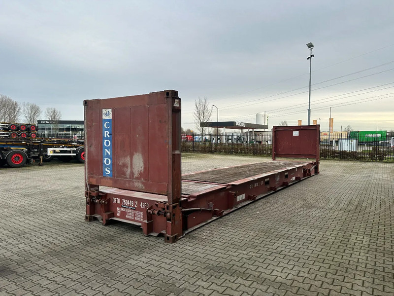 CIMC 40FT FLATRACK FLUSH FOLDING / CSC: 10/2027 / 10x available - Shipping container: picture 4 CIMC 40FT FLATRACK FLUSH FOLDING / CSC: 10/2027 / 10x available - Shipping container: picture 4