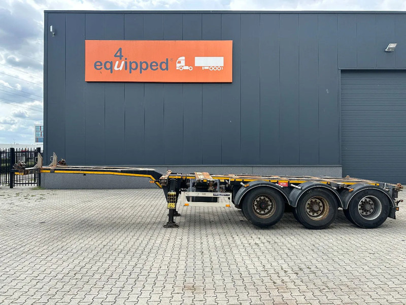 Pacton FLEX XL 45FT HC multi (2x extendable), liftaxle, SAF + DRUM, NL-chassis - Container transporter/ Swap body semi-trailer: picture 4 Pacton FLEX XL 45FT HC multi (2x extendable), liftaxle, SAF + DRUM, NL-chassis - Container transporter/ Swap body semi-trailer: picture 4