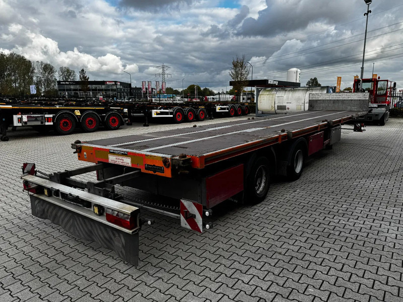 RUFA MEGA PLATFORM / LENKACHSE/ 12 TWISTLOCKS 1x 40FT + 2x 20FT (HECKBÜNDIG) / BPW / SCHEIBE/ GALVANISIERT/ RUNGENTASCHEN - Dropside/ Flatbed semi-trailer: picture 4 RUFA MEGA PLATFORM / LENKACHSE/ 12 TWISTLOCKS 1x 40FT + 2x 20FT (HECKBÜNDIG) / BPW / SCHEIBE/ GALVANISIERT/ RUNGENTASCHEN - Dropside/ Flatbed semi-trailer: picture 4