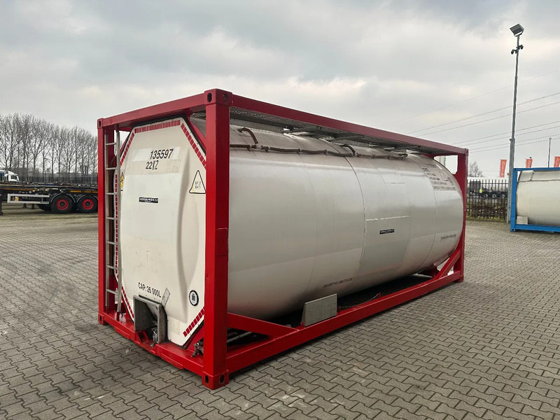 SINGAMAS 20FT ISO, 26.000L/1-COMP/3 BAFFELS/3 manholes, 5Y: 08-2027, L4BN, T11 - Tank container: picture 4 SINGAMAS 20FT ISO, 26.000L/1-COMP/3 BAFFELS/3 manholes, 5Y: 08-2027, L4BN, T11 - Tank container: picture 4