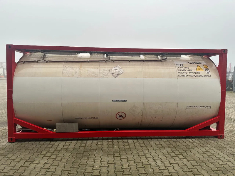 SINGAMAS 20FT ISO, 26.000L/1-COMP/3 BAFFELS/3 manholes, 5Y inspection: 06/2027 - Tank container: picture 3 SINGAMAS 20FT ISO, 26.000L/1-COMP/3 BAFFELS/3 manholes, 5Y inspection: 06/2027 - Tank container: picture 3