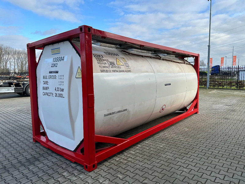 SINGAMAS 20FT ISO, 26.000L/1-COMP/3 BAFFELS/3 manholes, ADR inspectio valid till: 07/2025 - Tank container: picture 4 SINGAMAS 20FT ISO, 26.000L/1-COMP/3 BAFFELS/3 manholes, ADR inspectio valid till: 07/2025 - Tank container: picture 4