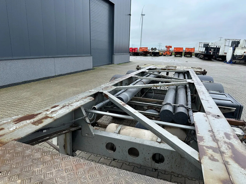 Container transporter/ Swap body semi-trailer TURBO'S HOET 20FT/30FT, ADR (FL, AT), empty weight: 3.720kg, liftaxle, SAF disc: picture 9