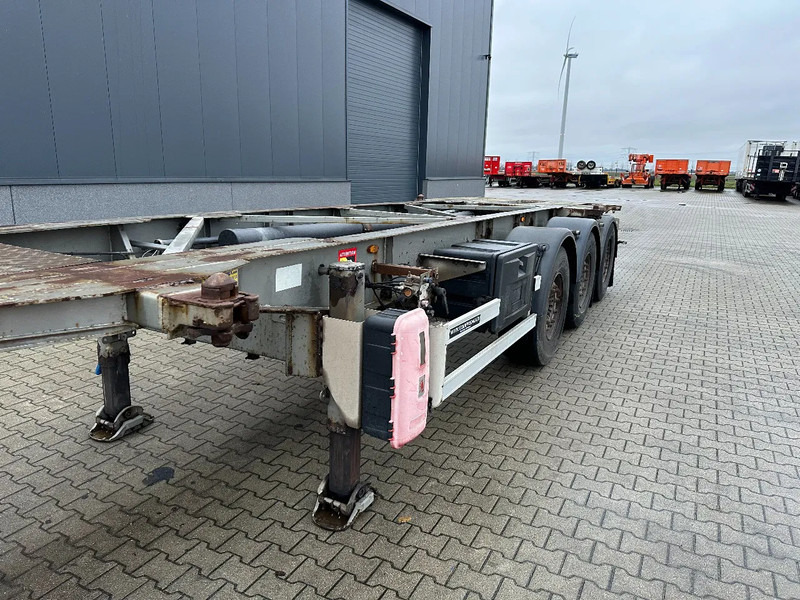 Container transporter/ Swap body semi-trailer TURBO'S HOET 20FT/30FT, ADR (FL, AT), empty weight: 3.720kg, liftaxle, SAF disc: picture 10