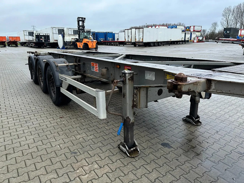 Container transporter/ Swap body semi-trailer TURBO'S HOET 20FT/30FT, ADR (FL, AT), empty weight: 3.720kg, liftaxle, SAF disc: picture 13