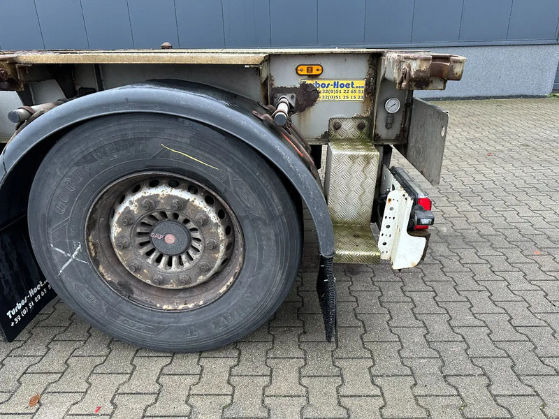Container transporter/ Swap body semi-trailer TURBO'S HOET 20FT/30FT, ADR (FL, AT), empty weight: 3.720kg, liftaxle, SAF disc: picture 12