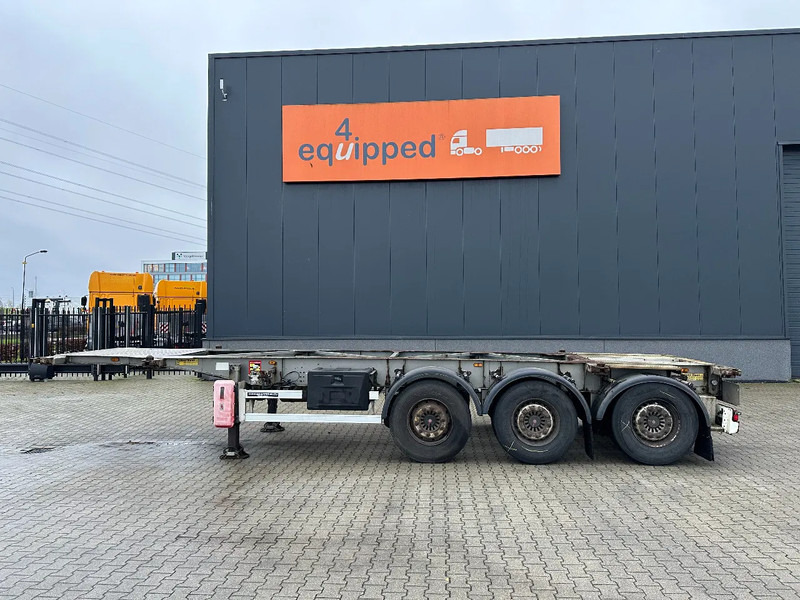 TURBO'S HOET 20FT/30FT, ADR (FL, AT), empty weight: 3.720kg, liftaxle, SAF disc - Container transporter/ Swap body semi-trailer: picture 2 TURBO'S HOET 20FT/30FT, ADR (FL, AT), empty weight: 3.720kg, liftaxle, SAF disc - Container transporter/ Swap body semi-trailer: picture 2
