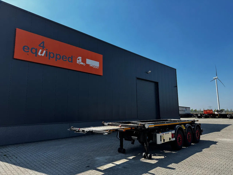 Van Hool 20FT, 66°/380V Tipping-chassis, ADR (EX/II, EX/III, FL, OX, AT), SAF, 2 liftaxles - Container transporter/ Swap body semi-trailer: picture 2 Van Hool 20FT, 66°/380V Tipping-chassis, ADR (EX/II, EX/III, FL, OX, AT), SAF, 2 liftaxles - Container transporter/ Swap body semi-trailer: picture 2