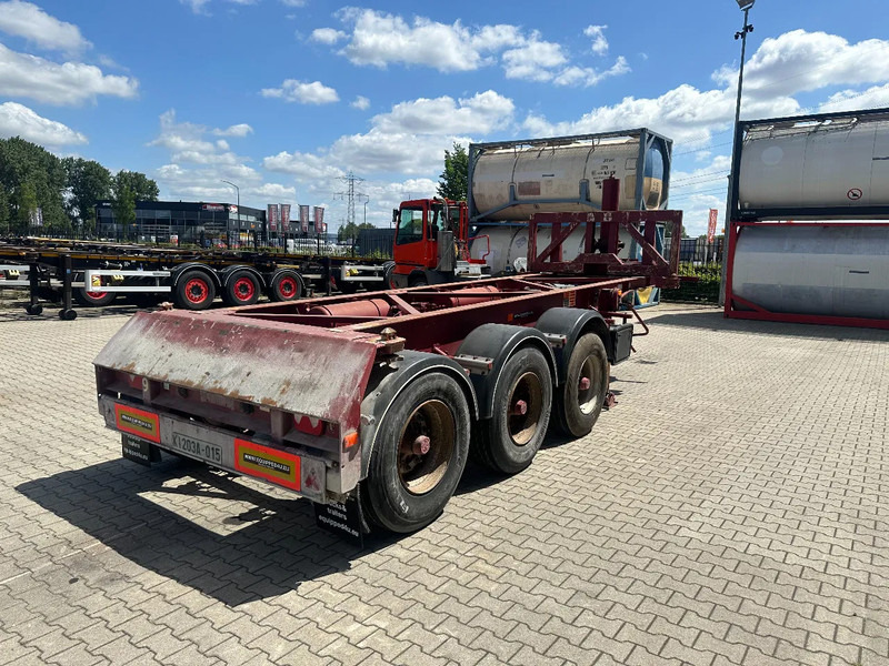 Van Hool 3 AXLE 20FT TIPPING-CHASSIS, BPW + DRUMBRAKES - Container transporter/ Swap body semi-trailer: picture 3 Van Hool 3 AXLE 20FT TIPPING-CHASSIS, BPW + DRUMBRAKES - Container transporter/ Swap body semi-trailer: picture 3