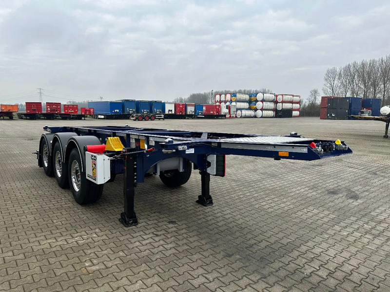 Van Hool NEW / DIRECT AVAILABLE 20FT / 20FT SWAP ADR-CHASSIS, DISCBRAKES, 3x available, ALU WHEELS - Container transporter/ Swap body semi-trailer: picture 3 Van Hool NEW / DIRECT AVAILABLE 20FT / 20FT SWAP ADR-CHASSIS, DISCBRAKES, 3x available, ALU WHEELS - Container transporter/ Swap body semi-trailer: picture 3