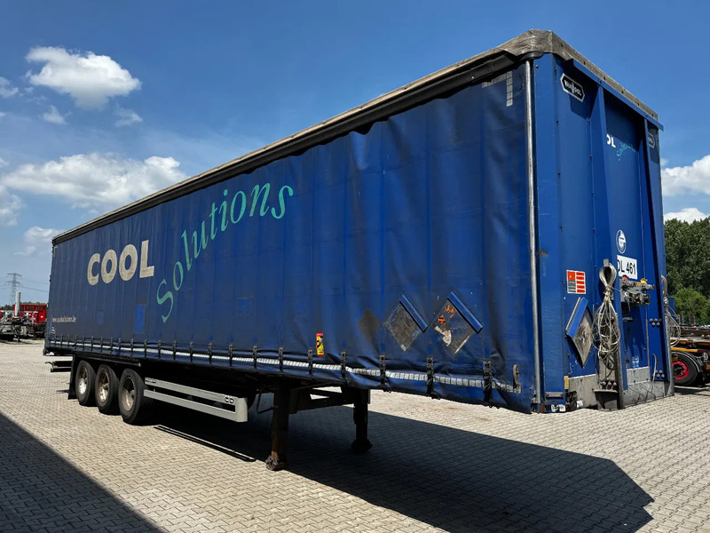Curtainsider semi-trailer Van Hool galvanized, BPW + Drumbrakes, alu Dropsides, Code-XL, 10x available: picture 10
