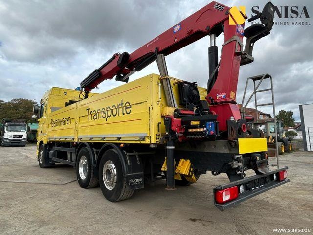 DAF XF 480/HMF 2530 L-CR Kran/Lenk/Lift/Baustoff - Dropside/ Flatbed truck: picture 4 DAF XF 480/HMF 2530 L-CR Kran/Lenk/Lift/Baustoff - Dropside/ Flatbed truck: picture 4