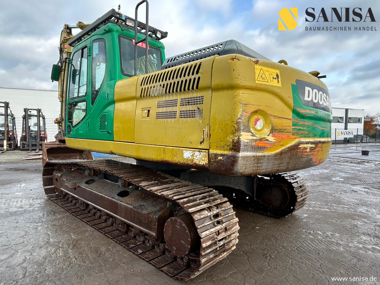 DOOSAN DX225 LC-3/ 1 Löffel/SW/Hydraulikleitung - Crawler excavator: picture 4 DOOSAN DX225 LC-3/ 1 Löffel/SW/Hydraulikleitung - Crawler excavator: picture 4