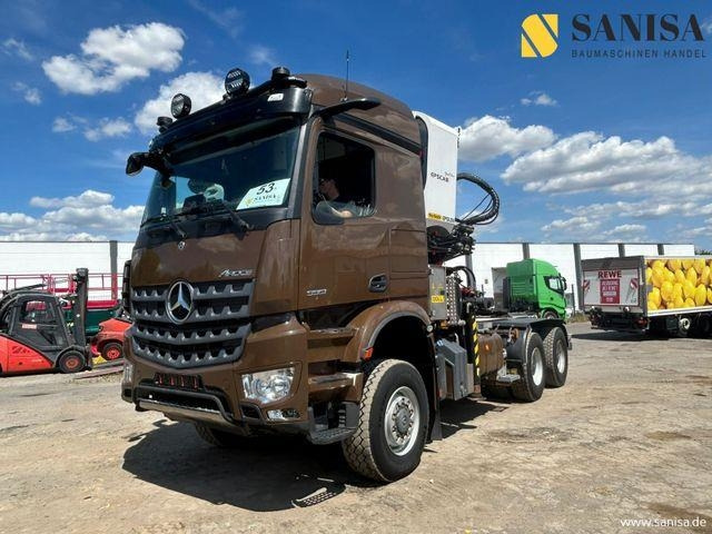 Mercedes-Benz Arocs 3351/6x6/Palfinger Epolsion S260/Langholz - Log truck: picture 2 Mercedes-Benz Arocs 3351/6x6/Palfinger Epolsion S260/Langholz - Log truck: picture 2