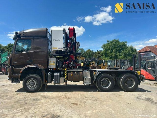 Mercedes-Benz Arocs 3351/6x6/Palfinger Epolsion S260/Langholz - Log truck: picture 3 Mercedes-Benz Arocs 3351/6x6/Palfinger Epolsion S260/Langholz - Log truck: picture 3