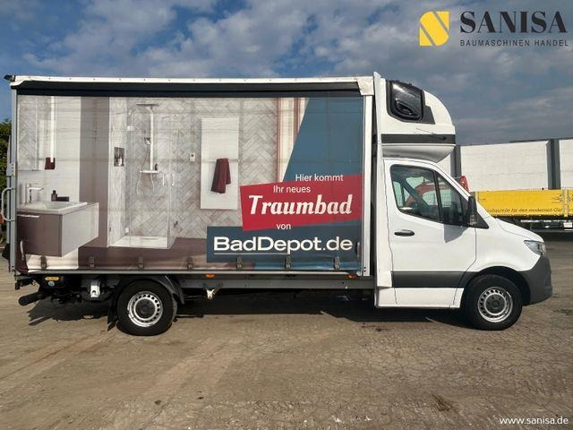 Mercedes-Benz Sprinter 317/LBW/Schlafkabine/Euro 6D - Curtainsider truck: picture 5 Mercedes-Benz Sprinter 317/LBW/Schlafkabine/Euro 6D - Curtainsider truck: picture 5
