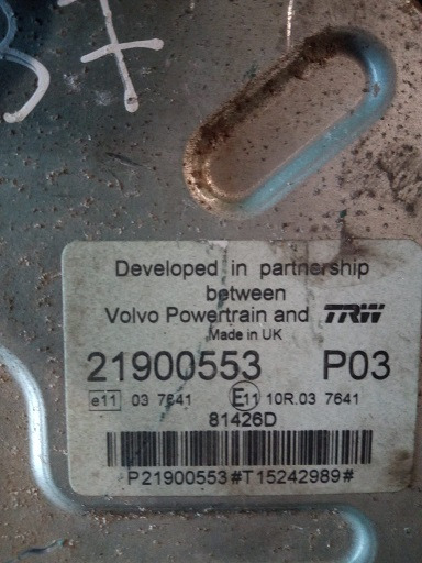 EDC VOLVO FH460 D13K460 21900553 P03 - ECU for Truck: picture 1 EDC VOLVO FH460 D13K460 21900553 P03 - ECU for Truck: picture 1
