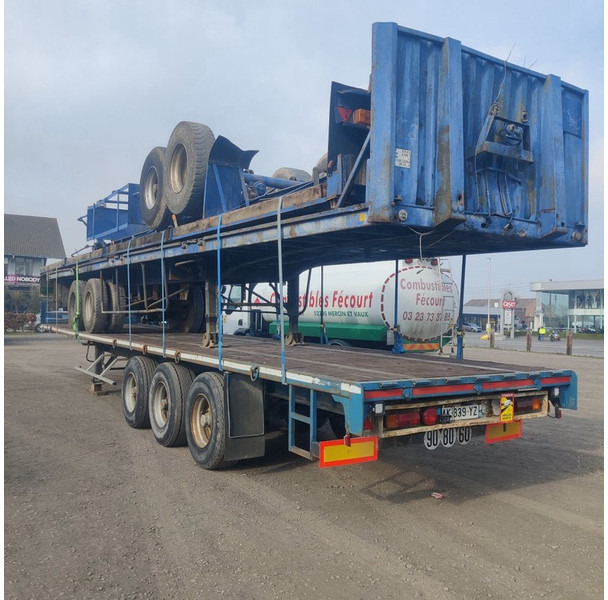 Trouillet Plateau - Dropside/ Flatbed semi-trailer: picture 3 Trouillet Plateau - Dropside/ Flatbed semi-trailer: picture 3