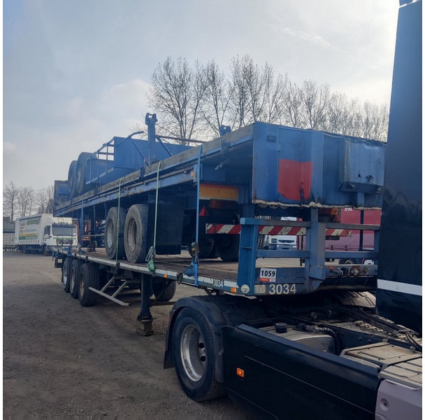 Trouillet Plateau - Dropside/ Flatbed semi-trailer: picture 2 Trouillet Plateau - Dropside/ Flatbed semi-trailer: picture 2