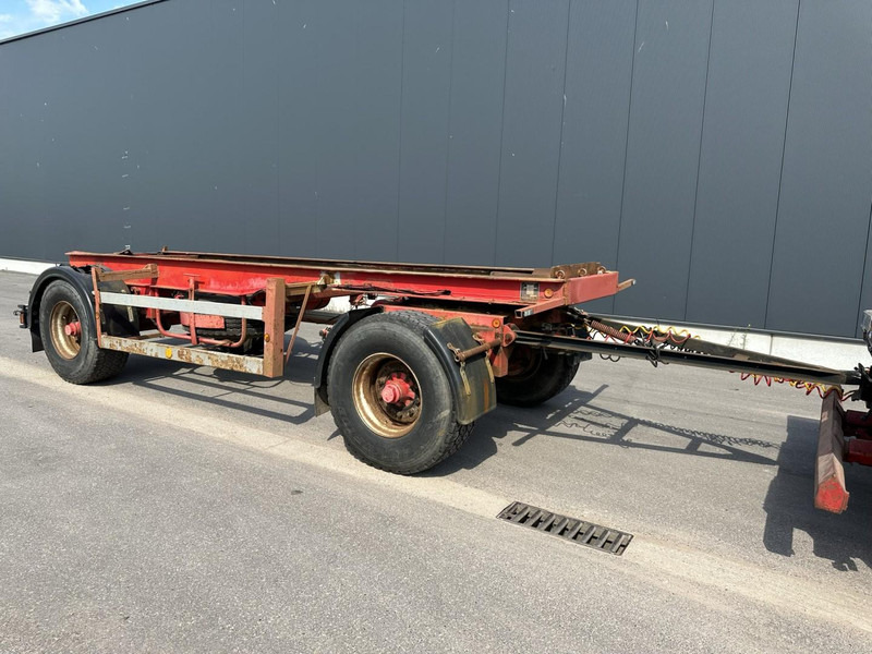 DEOM - SCHMIT R202P 2-AS CONTAINER TRANSPORT - BPW - GOEDE BANDEN - LUCHTVERING - BELGISCHE PAPIEREN - Container transporter/ Swap body trailer: picture 1 DEOM - SCHMIT R202P 2-AS CONTAINER TRANSPORT - BPW - GOEDE BANDEN - LUCHTVERING - BELGISCHE PAPIEREN - Container transporter/ Swap body trailer: picture 1