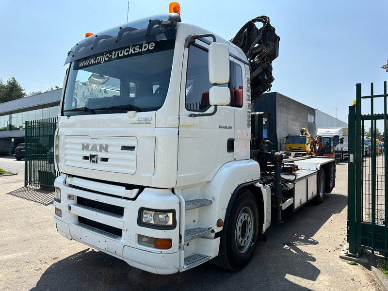 MAN TGA 26.310 6X2 HOOKLIFT + CRANE COPMA 160.4 + JIB J2 + WINCH - RADIO - LIFT + STEERING AXLE - EURO 3 - BE - Crane truck: picture 5 MAN TGA 26.310 6X2 HOOKLIFT + CRANE COPMA 160.4 + JIB J2 + WINCH - RADIO - LIFT + STEERING AXLE - EURO 3 - BE - Crane truck: picture 5