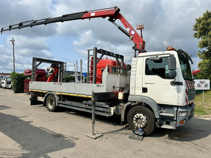 MAN TGM 18.240 4x2 + 2010 CRANE HMF 1420 K6 (17.5m! 6x) RADIO - PLATFORM 6m60 - MANUAL - EURO 3 - BE TRUCK - Dropside/ Flatbed truck, Crane truck: picture 2 MAN TGM 18.240 4x2 + 2010 CRANE HMF 1420 K6 (17.5m! 6x) RADIO - PLATFORM 6m60 - MANUAL - EURO 3 - BE TRUCK - Dropside/ Flatbed truck, Crane truck: picture 2