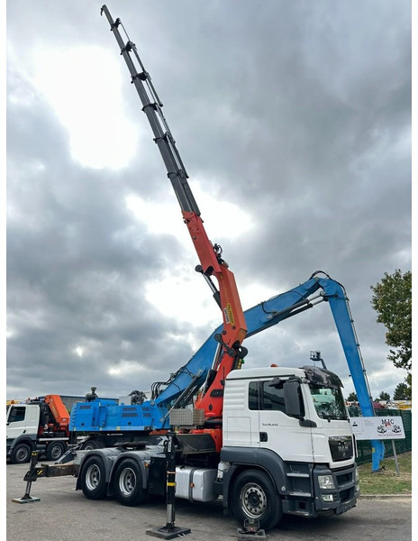 Crane truck MAN TGS 26.440 6X4 + (22m) CRANE PALFINGER PK62002 E 6x H + 1ME - RETARDER - EURO 5 - BE TRUCK: picture 10 Crane truck MAN TGS 26.440 6X4 + (22m) CRANE PALFINGER PK62002 E 6x H + 1ME - RETARDER - EURO 5 - BE TRUCK: picture 10