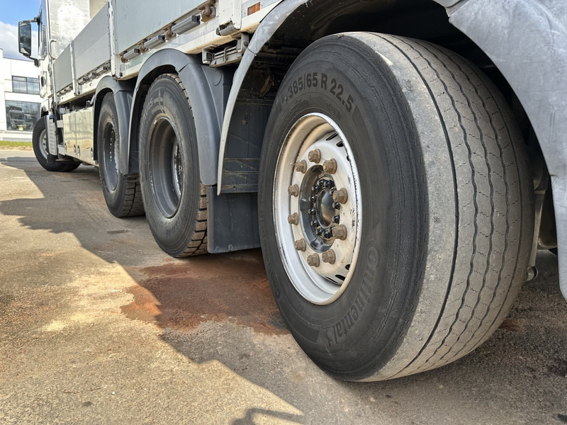 Dropside/ Flatbed truck, Crane truck MAN TGX 35.420 8x4-4 TRIDEM PRTISCHE 6m40 + KRAN (26m!) HIAB X-HIPRO 408 E-5 + JIB 100X-5  - *306.245km* - BE TRUCK: picture 12
