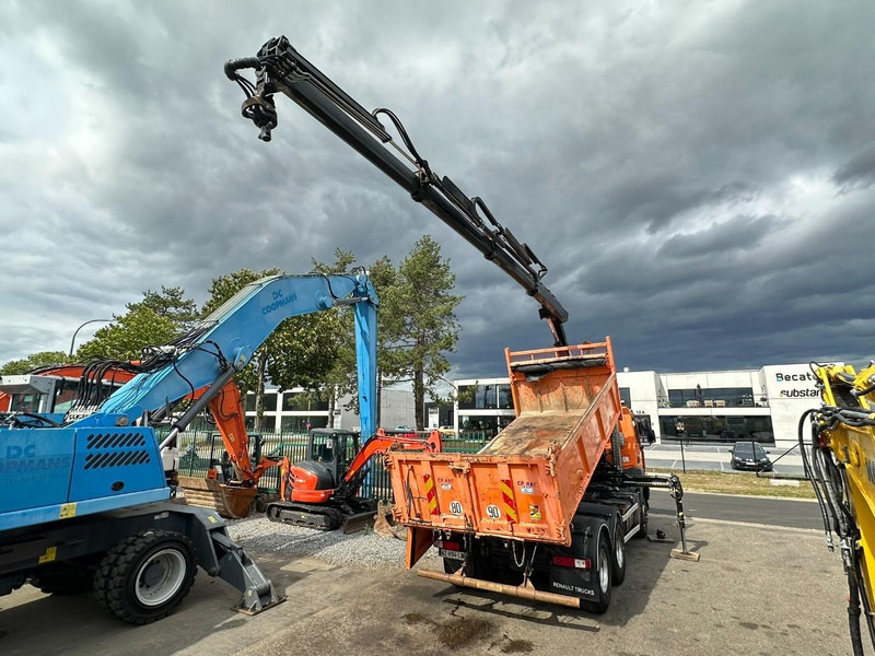 Renault KERAX 380 DXI 6x4 TIPPER + CRANE HIAB 144 B-3 - RADIO - *246.000km* - RETARDER - BORDMATIC - EURO 5 - Tipper, Crane truck: picture 5 Renault KERAX 380 DXI 6x4 TIPPER + CRANE HIAB 144 B-3 - RADIO - *246.000km* - RETARDER - BORDMATIC - EURO 5 - Tipper, Crane truck: picture 5