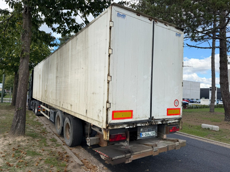 Royen S0-2-PF 2-AS GESLOTEN KIST - LAADKLEP DHOLLANDIA 3000kg - LIFT-AS - SAF - BELGISCHE PAPIEREN - Closed box semi-trailer: picture 2 Royen S0-2-PF 2-AS GESLOTEN KIST - LAADKLEP DHOLLANDIA 3000kg - LIFT-AS - SAF - BELGISCHE PAPIEREN - Closed box semi-trailer: picture 2