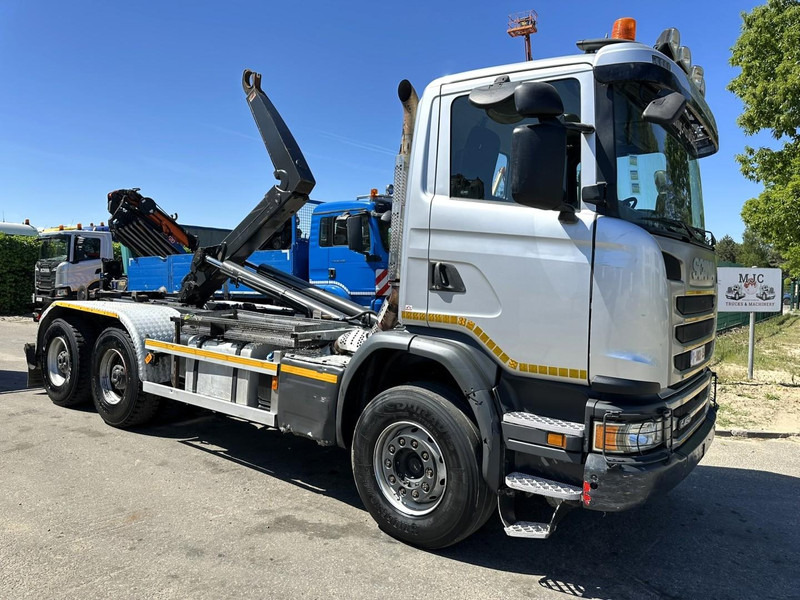 Scania G450 6x4 HOOKLIFT AJK 20T - 5760mm - 3m90 WB - HUB REDUCTION / STEEL SUSP. - EURO 6 - BE TRUCK - Hook lift truck: picture 1 Scania G450 6x4 HOOKLIFT AJK 20T - 5760mm - 3m90 WB - HUB REDUCTION / STEEL SUSP. - EURO 6 - BE TRUCK - Hook lift truck: picture 1