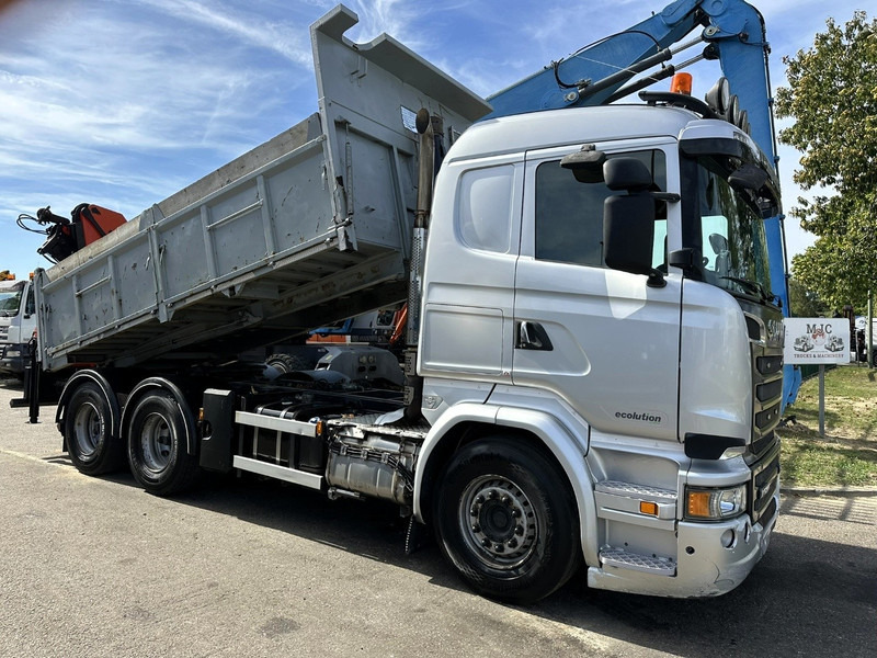 Scania R520 6x4 PRITSCHE + KRAN PALFINGER PK 15002 A - *ZSM + KIPPER* - RETARDER - *FULL AIR* - EUR 6 - BE TRUCK - Dropside/ Flatbed truck, Crane truck: picture 5 Scania R520 6x4 PRITSCHE + KRAN PALFINGER PK 15002 A - *ZSM + KIPPER* - RETARDER - *FULL AIR* - EUR 6 - BE TRUCK - Dropside/ Flatbed truck, Crane truck: picture 5