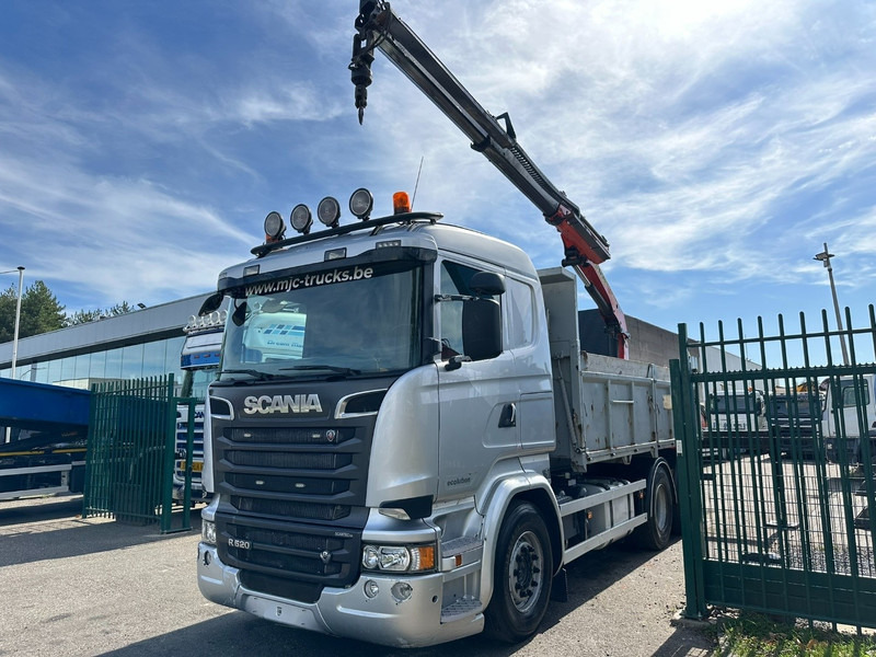 Scania R520 6x4 PRITSCHE + KRAN PALFINGER PK 15002 A - *ZSM + KIPPER* - RETARDER - *FULL AIR* - EUR 6 - BE TRUCK - Dropside/ Flatbed truck, Crane truck: picture 2 Scania R520 6x4 PRITSCHE + KRAN PALFINGER PK 15002 A - *ZSM + KIPPER* - RETARDER - *FULL AIR* - EUR 6 - BE TRUCK - Dropside/ Flatbed truck, Crane truck: picture 2