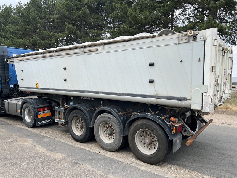 Schmitz Cargobull SKI 24 3-AXLES SAF - STEEL BODY / ALU TIPPER - GOOD CONDITION - Tipper semi-trailer: picture 2 Schmitz Cargobull SKI 24 3-AXLES SAF - STEEL BODY / ALU TIPPER - GOOD CONDITION - Tipper semi-trailer: picture 2