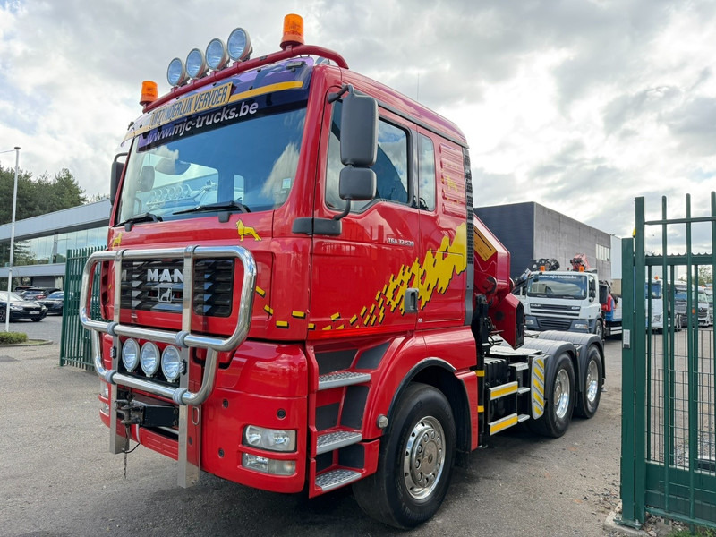 MAN TGA 33.530 6x4 - 90T ZSM + KRAN HMF 3720 K6 (17.3m) - RETARDER - MANUAL ZF - EURO 3 - 590.000km - ALCOA - BIG AXLES HUB REDUCTION - BE TRUCK - TOP CONDITION - Tractor unit: picture 3 MAN TGA 33.530 6x4 - 90T ZSM + KRAN HMF 3720 K6 (17.3m) - RETARDER - MANUAL ZF - EURO 3 - 590.000km - ALCOA - BIG AXLES HUB REDUCTION - BE TRUCK - TOP CONDITION - Tractor unit: picture 3