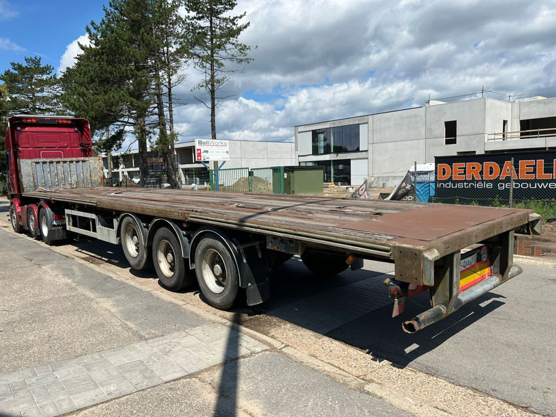 Trailor 3-AXLES PLATFORM SMB DRUM BRAKES - AIR SUSPENSION - 13.60m - Dropside/ Flatbed semi-trailer: picture 5 Trailor 3-AXLES PLATFORM SMB DRUM BRAKES - AIR SUSPENSION - 13.60m - Dropside/ Flatbed semi-trailer: picture 5