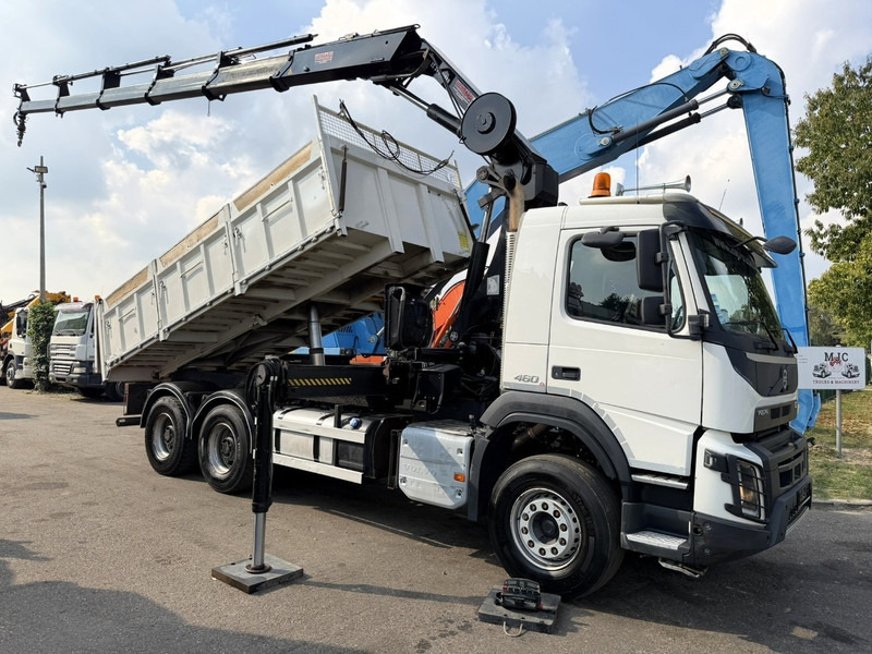 Volvo FMX 460 6x4 TIPPER + CRANE HIAB 244 E-5 HIPRO - ROTATOR - RADIO - *349.000km* - EURO 6 - 13T AXLES - BE TRUCK - Tipper: picture 1 Volvo FMX 460 6x4 TIPPER + CRANE HIAB 244 E-5 HIPRO - ROTATOR - RADIO - *349.000km* - EURO 6 - 13T AXLES - BE TRUCK - Tipper: picture 1