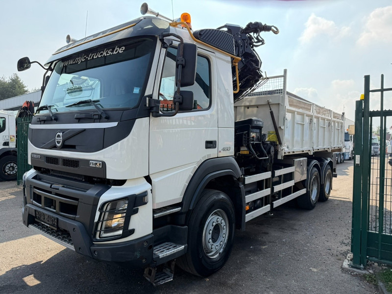 Volvo FMX 460 6x4 TIPPER + CRANE HIAB 244 E-5 HIPRO - ROTATOR - RADIO - *349.000km* - EURO 6 - 13T AXLES - BE TRUCK - Tipper: picture 4 Volvo FMX 460 6x4 TIPPER + CRANE HIAB 244 E-5 HIPRO - ROTATOR - RADIO - *349.000km* - EURO 6 - 13T AXLES - BE TRUCK - Tipper: picture 4