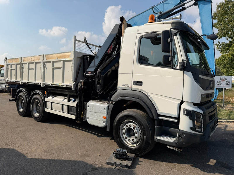 Volvo FMX 460 6x4 TIPPER + CRANE HIAB 244 E-5 HIPRO - ROTATOR - RADIO - *349.000km* - EURO 6 - 13T AXLES - BE TRUCK - Tipper: picture 2 Volvo FMX 460 6x4 TIPPER + CRANE HIAB 244 E-5 HIPRO - ROTATOR - RADIO - *349.000km* - EURO 6 - 13T AXLES - BE TRUCK - Tipper: picture 2