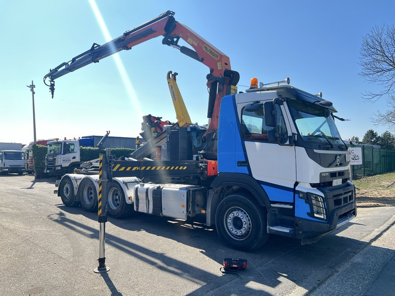Volvo FMX 460 8x4 PALFINGER T22 HAAKSYSTEEM + PALFINGER PK 23002 SH 3X - EURO 6 - LIFT + STUURAS - Hook lift truck, Crane truck: picture 2 Volvo FMX 460 8x4 PALFINGER T22 HAAKSYSTEEM + PALFINGER PK 23002 SH 3X - EURO 6 - LIFT + STUURAS - Hook lift truck, Crane truck: picture 2