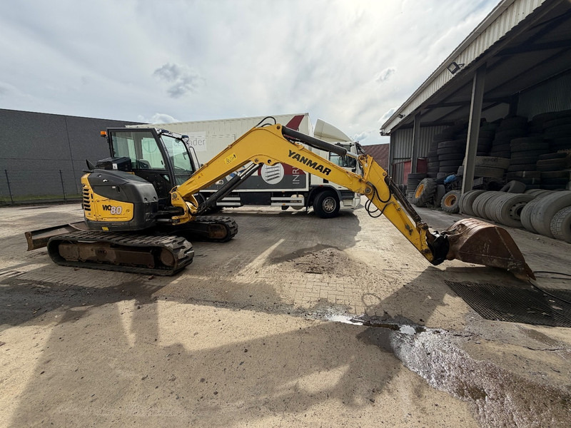 Yanmar VIO 80 - EXTRA HYDR F - 2013h - BLADE - A/C - HYDR QUICKHITCH - CE - BE MACHINE - Mini excavator: picture 2 Yanmar VIO 80 - EXTRA HYDR F - 2013h - BLADE - A/C - HYDR QUICKHITCH - CE - BE MACHINE - Mini excavator: picture 2